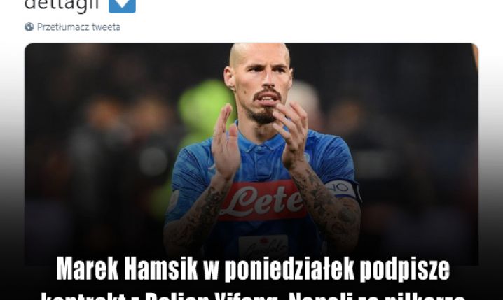 Hamsik odchodzi z SSC Napoli!